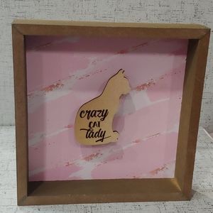 Crazy Cat Lady home decor